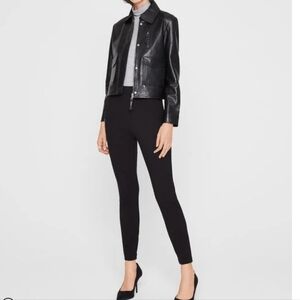 NWT Club Monaco High Waist Slim Fit Legging XS Black